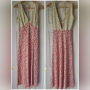 Vrg Grl Bias Cut Midi Dress